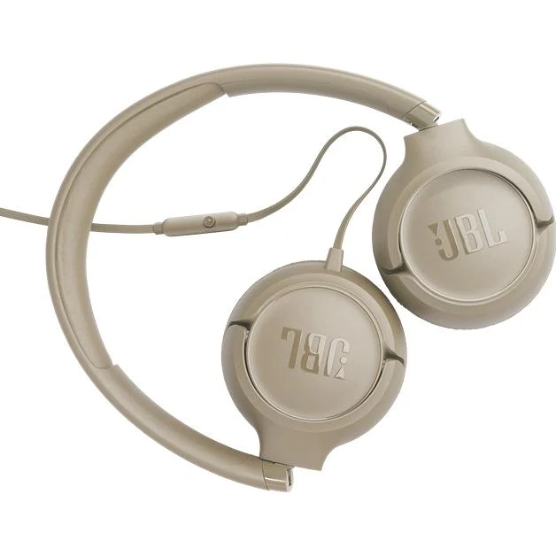 Casque supra-auriculaire filaire. JBL Tune 530 - Beige