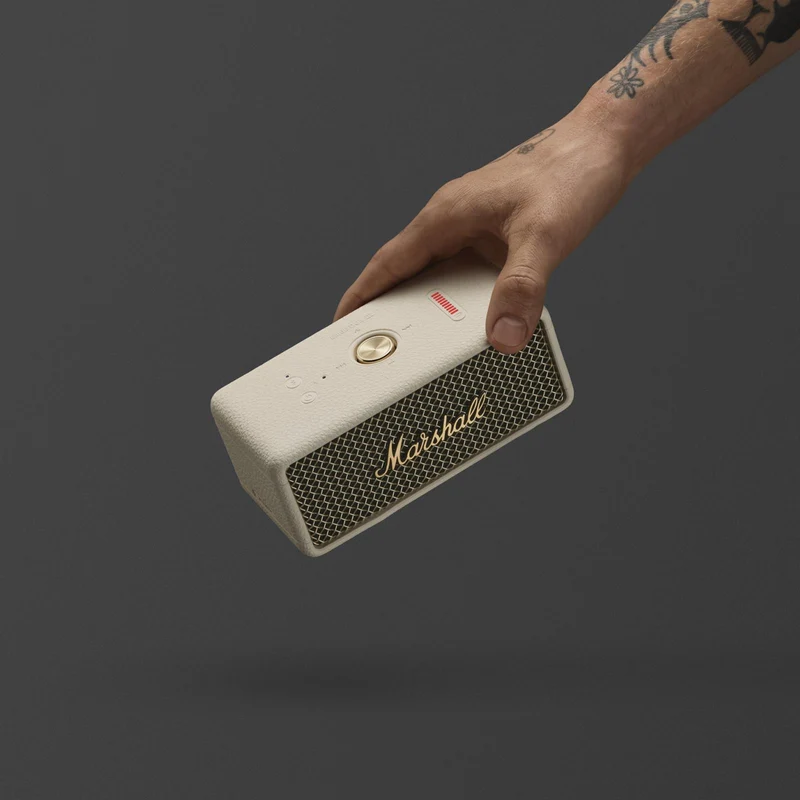 Enceinte portable sans fil Bluetooth, Marshall EMBERTON III-CRM - Creme