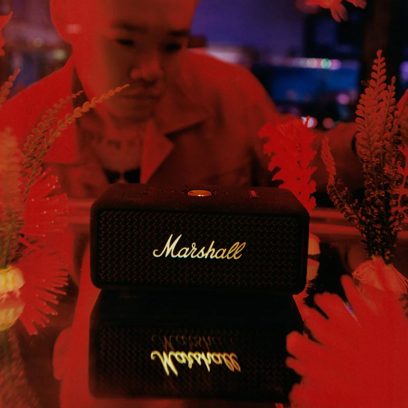 Enceinte portable sans fil Bluetooth, Marshall EMBERTON III-BK - Noir