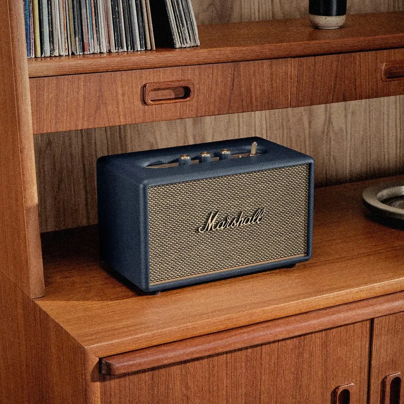 Enceinte portable sans fil Bluetooth, Marshall ACTON III-BLU - Brun