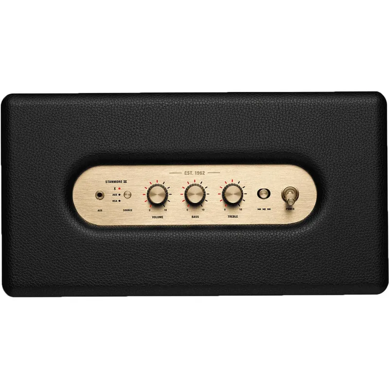 Enceinte portable sans fil Bluetooth, Marshall STANMORE III-BK - Noir