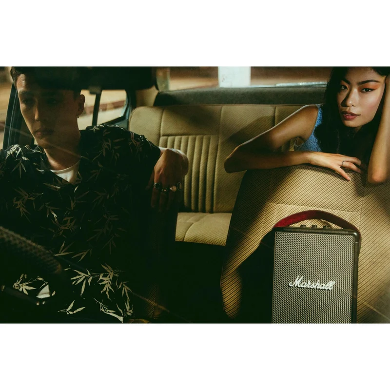 Enceinte portable sans fil Bluetooth, Marshall TUFTON-BK - Brun