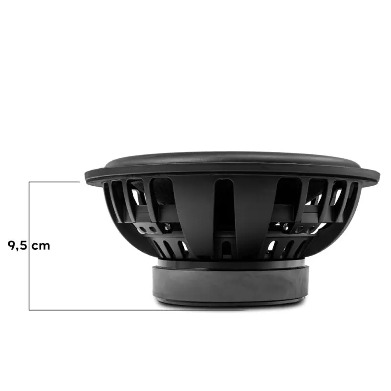 OPTION AIR-10 D4 – Subwoofer 25 cm 4+4 Ohm haute puissance