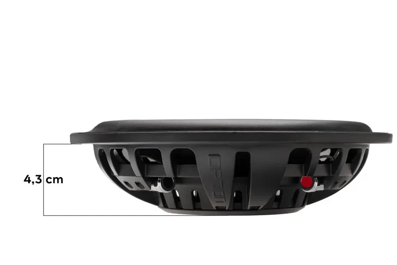OPTION AIR-F8 D2 – Subwoofer plat 20 cm 2+2 Ohm ultra slim