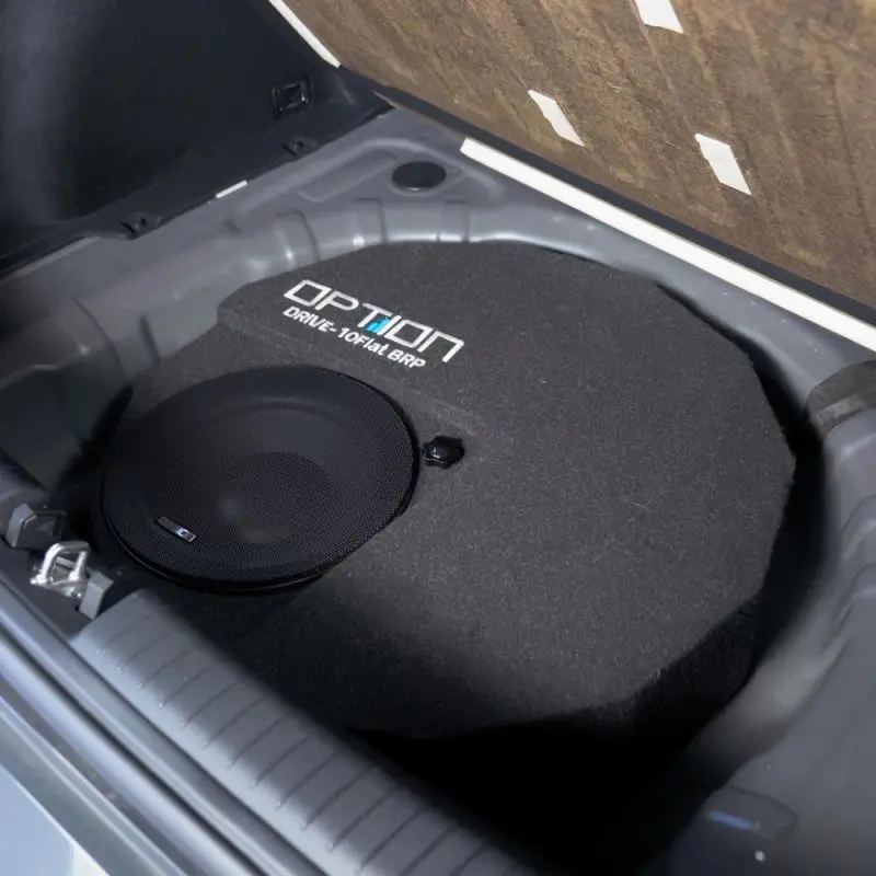 OPTION SET-328 – Système audio avec amplificateur DSP & subwoofer roue de secours pour KIA Ceed (CD)