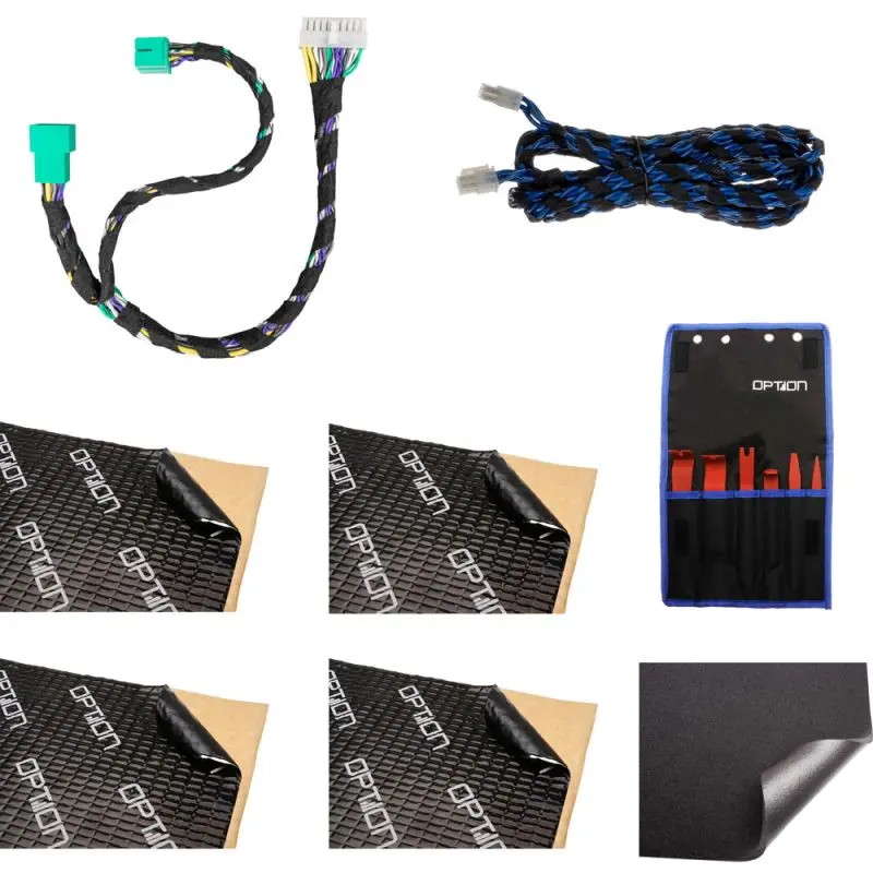 OPTION SET-313 V2 – Soundsystem complet DSP + Subwoofer + Haut-parleurs pour Fiat Ducato 9 / Boxer / Jumper