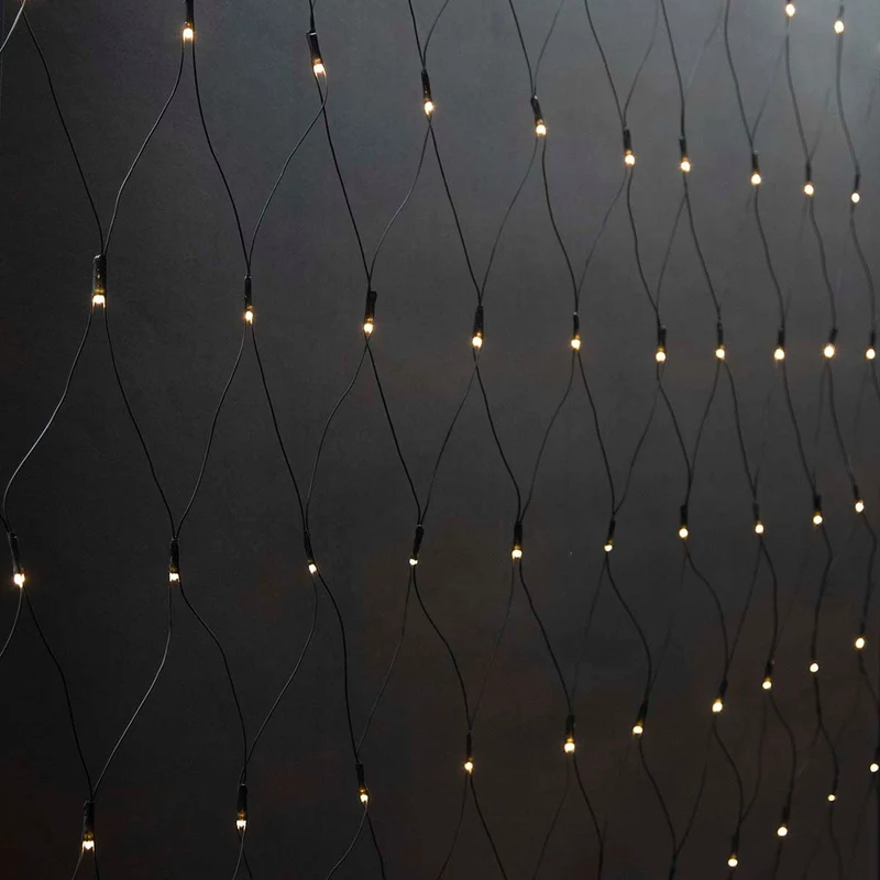 Decoratieve Net Verlichting Warm Wit - 320 LED's - 3 x 1.5 m
