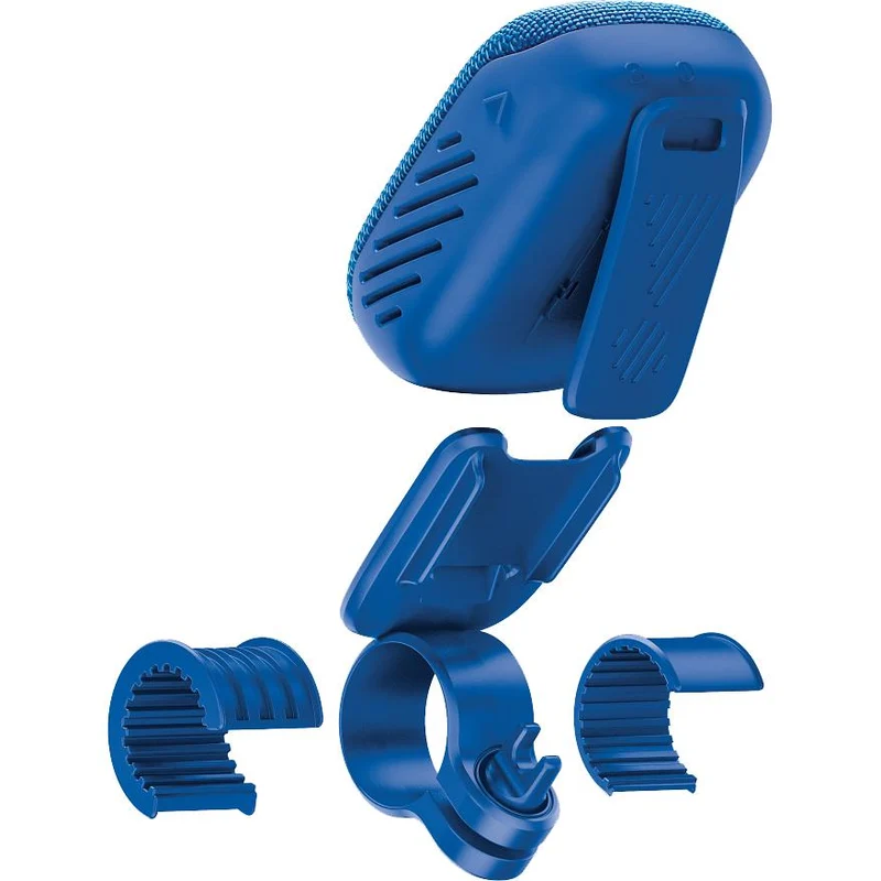 Enceinte Support de Guidon FM Bluetooth étanche à l'eau, JBL WIND3 - Bleu
