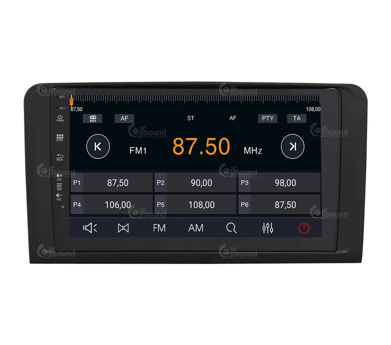 JF Sound JF-039MB-X9C-PRO – Système multimédia Android 9” Wireless pour Mercedes ML (2006-2010)