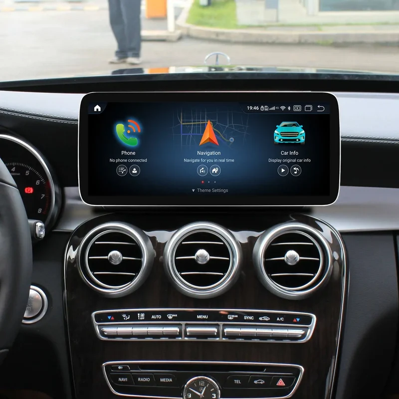 JF Sound JF-032MCO-NTG6.0 – Système multimédia Android 12” 4G pour Mercedes Classe C / GLC / V-Class