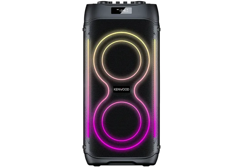 Kenwood AS-P400BT – Enceinte portable Bluetooth 100W avec effets lumineux