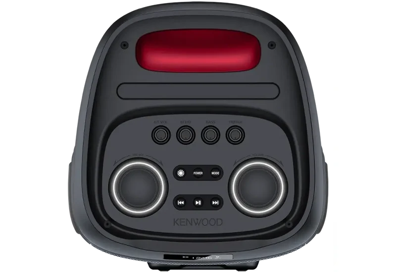Kenwood AS-P400BT – Enceinte portable Bluetooth 100W avec effets lumineux