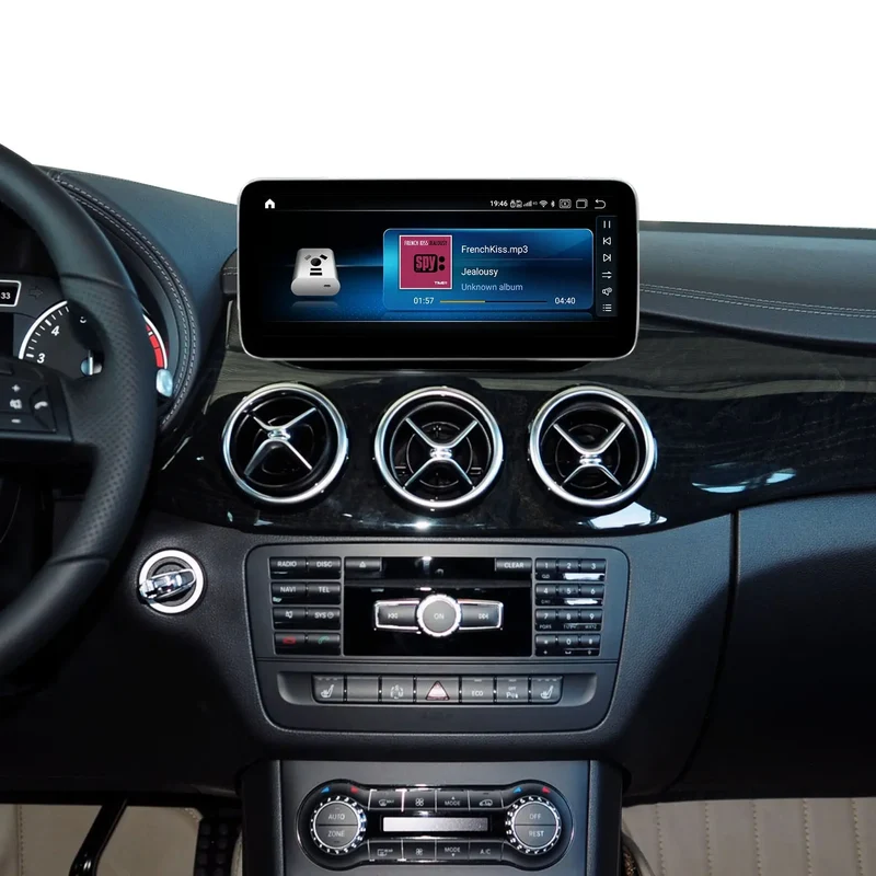 JF SOUND JF-031MBO-NTG5.0 – Écran multimédia Android 10” GPS 4G pour Mercedes Classe B (2011-2013)