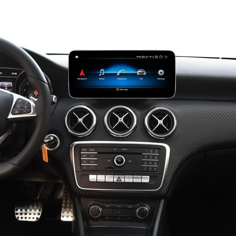 JF SOUND JF-032MAO-NTG5.0 – Écran multimédia Android 12” GPS 4G pour Mercedes Classe A / CLA / GLA (2016-2018)