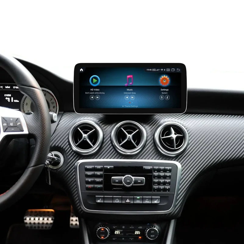 JF SOUND JF-031MAO-NTG4.5 – Écran multimédia Android 12” GPS 4G pour Mercedes Classe A / CLA / GLA (2013-2015)