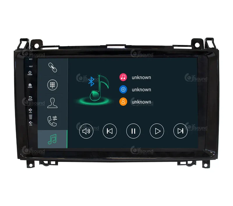 JF SOUND JF-039MA-X9C-PRO – Autoradio Android GPS 4G pour Mercedes Classe A W169 / Classe B W245 2004-2012