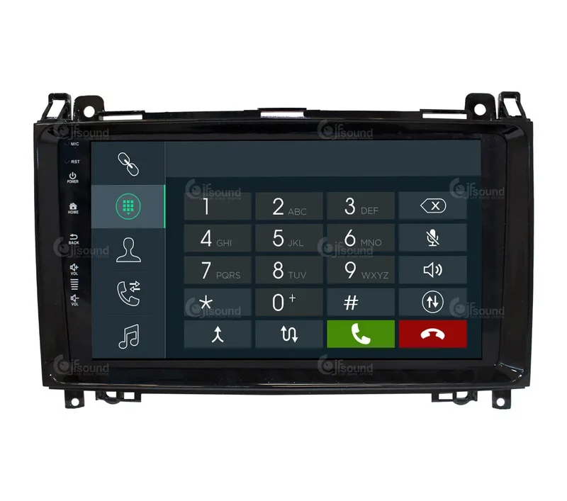 JF SOUND JF-039MA-X9C-PRO – Autoradio Android GPS 4G pour Mercedes Classe A W169 / Classe B W245 2004-2012
