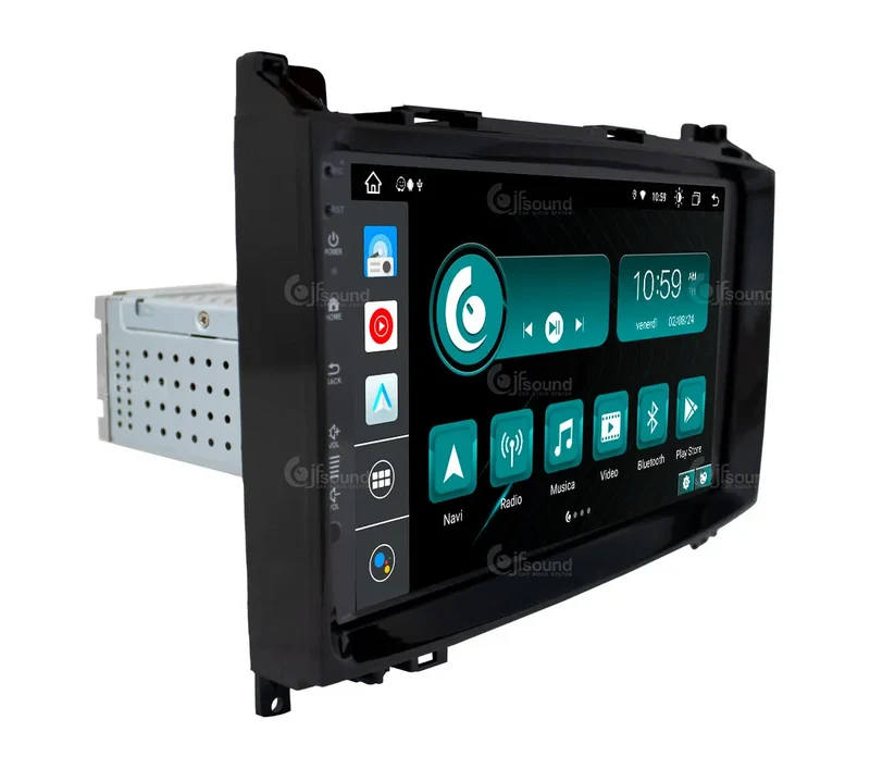 JF SOUND JF-039MA-X9C-PRO – Autoradio Android GPS 4G pour Mercedes Classe A W169 / Classe B W245 2004-2012
