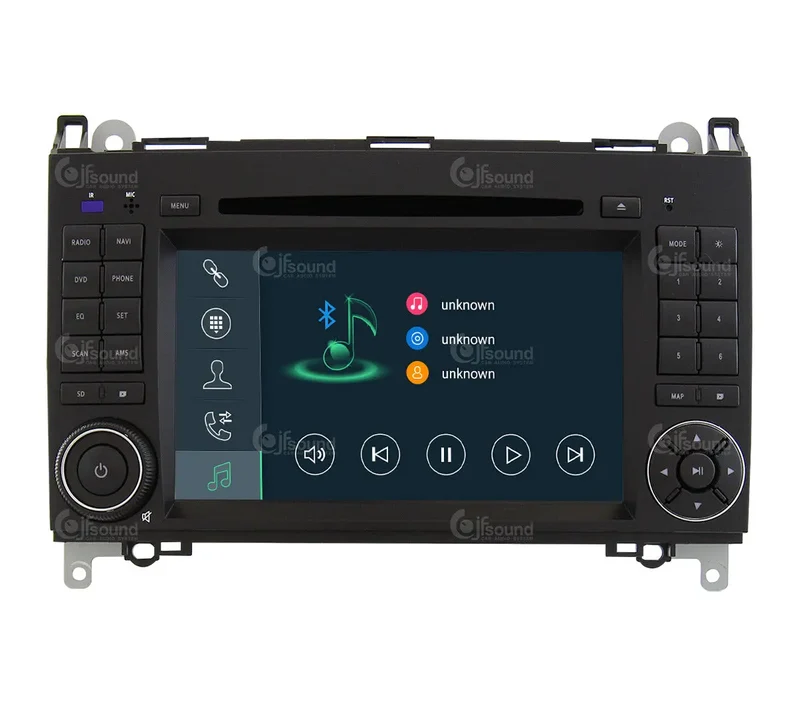 JF SOUND JF-037MB-X9C-PRO – Autoradio Android GPS 4G pour Mercedes Classe A/B 2004-2012