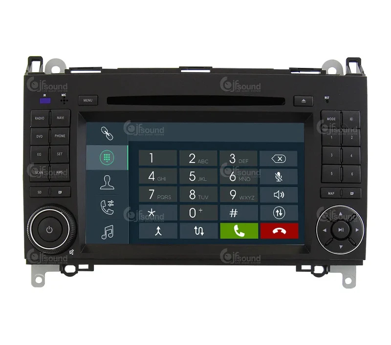 JF SOUND JF-037MB-X9C-PRO – Autoradio Android GPS 4G pour Mercedes Classe A/B 2004-2012