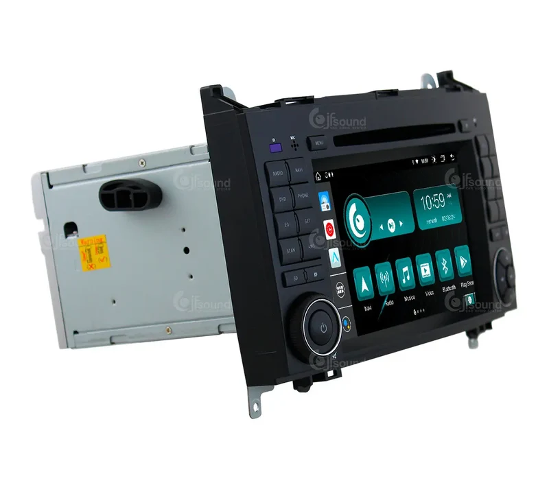 JF SOUND JF-037MB-X9C-PRO – Autoradio Android GPS 4G pour Mercedes Classe A/B 2004-2012