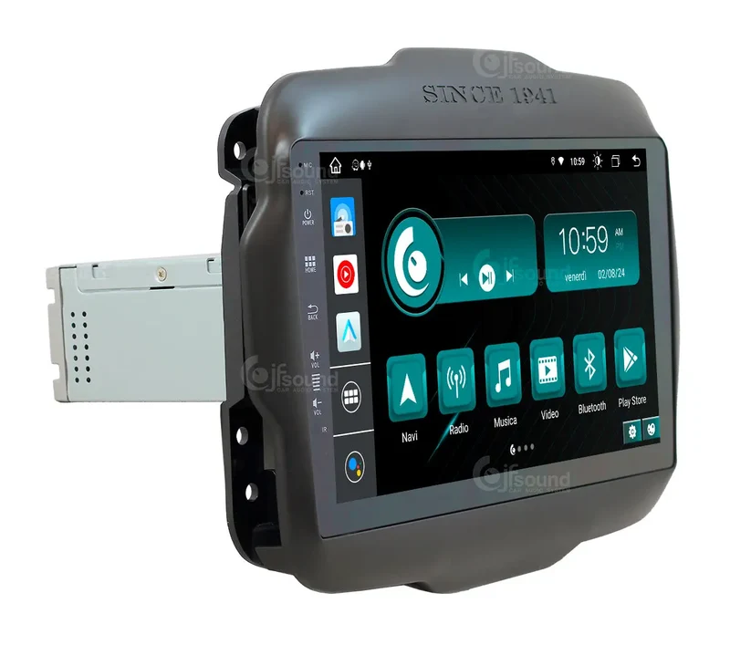 JF SOUND JF-039JR-X9C-PRO – Autoradio Android GPS 4G pour Jeep Renegade 2014