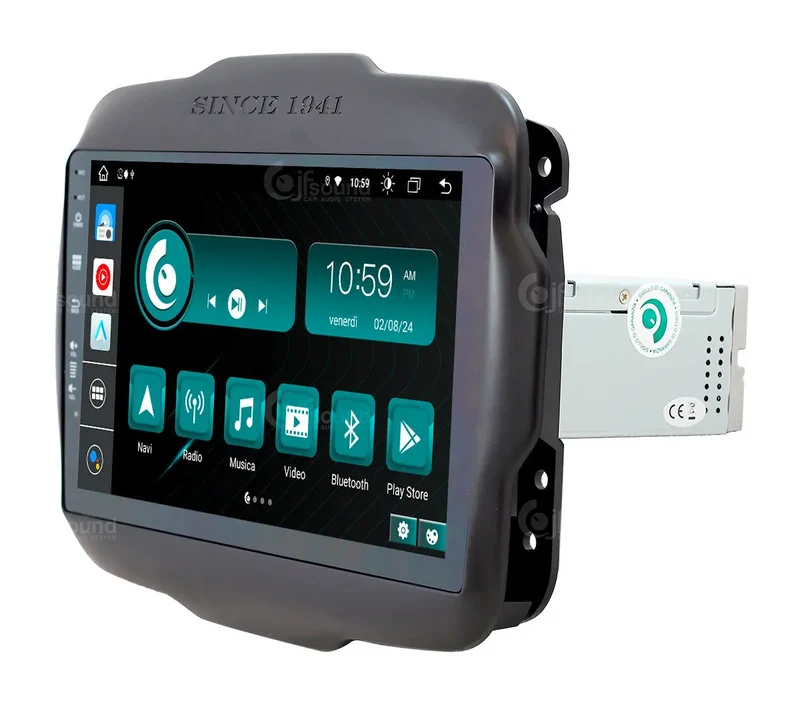 JF SOUND JF-039JR-X9C-PRO – Autoradio Android GPS 4G pour Jeep Renegade 2014