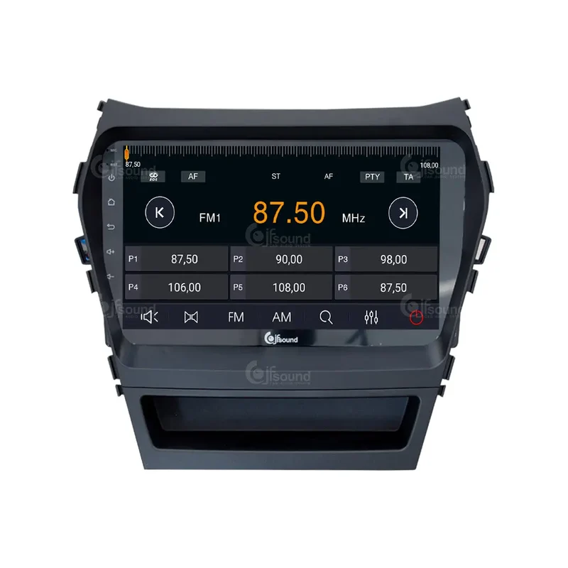 JF SOUND JF-039HS-X9C-1-PRO – Autoradio Android 9” haut de gamme pour Hyundai Santa Fe