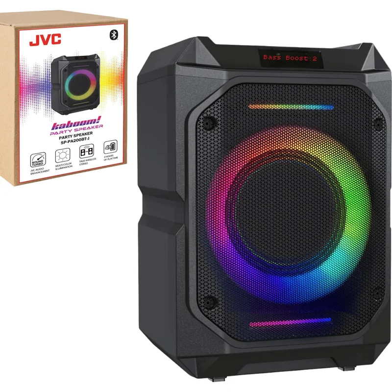 Enceinte de soirée sans Fil , JVC SP-PA200BT - Noir