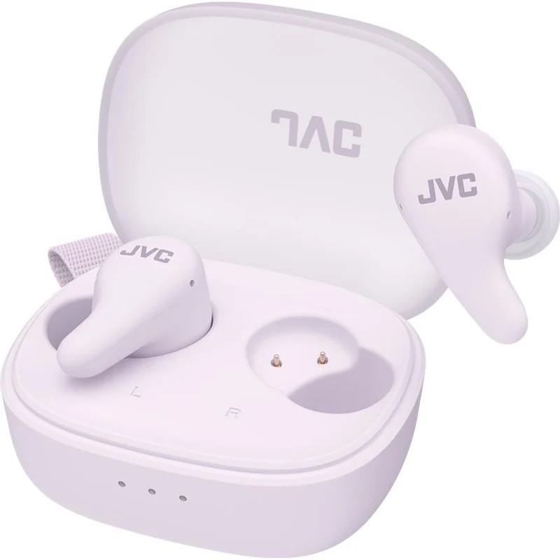 Écouteurs Bluetooth Gumy avec suppression de bruitY, JVC HA-A23T-V - Violet Raisin