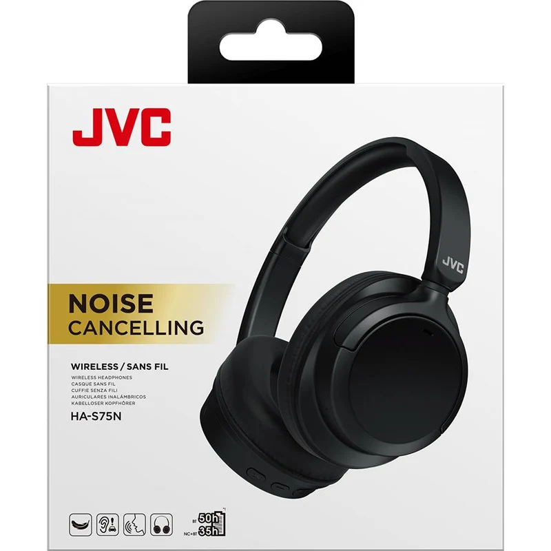 Casque, BT Avec Supression de Bruit JVC HA-S75N - Noir
