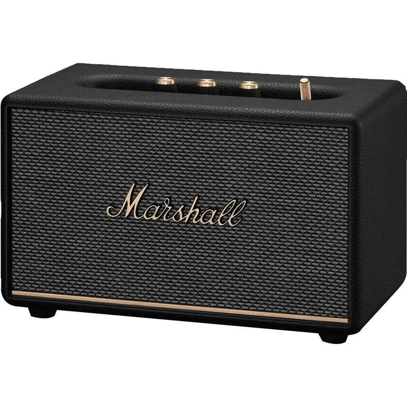 Enceinte portable sans fil Bluetooth, Marshall ACTON III-BK - Noir