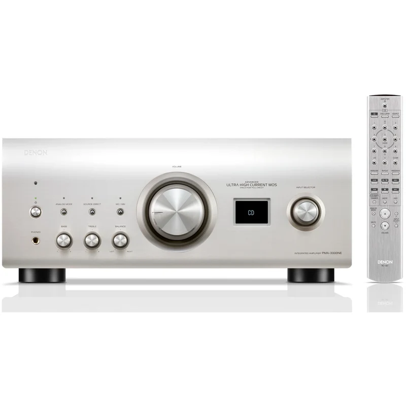 Amplificateur intégré avec mode DAC, Denon PMA-3000NE - Argent