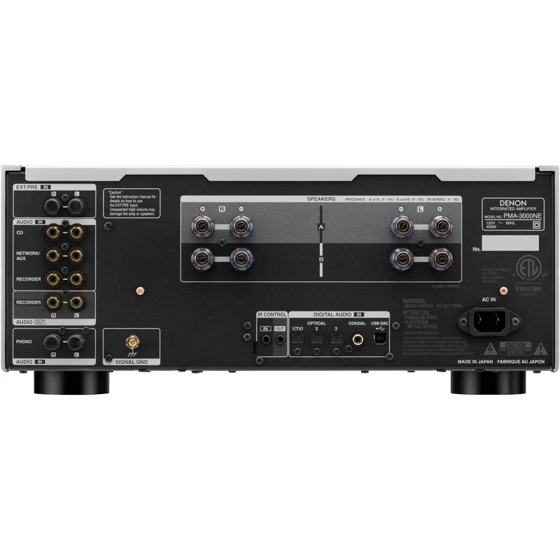 Amplificateur intégré avec mode DAC, Denon PMA-3000NE - Argent