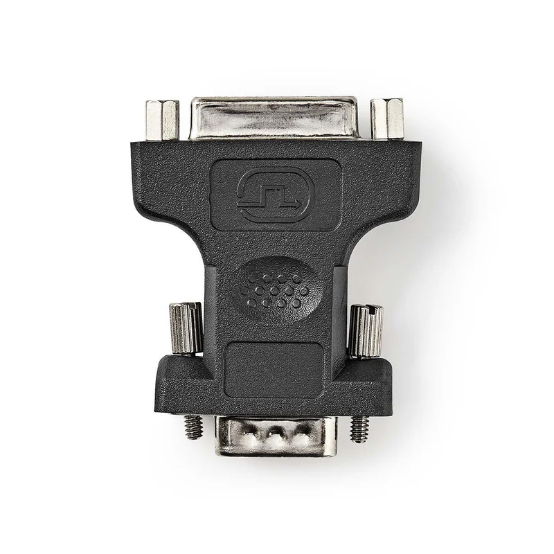VGA-Adapter VGA Male - DVI-I 24+5-Pins Female - Vernikkeld