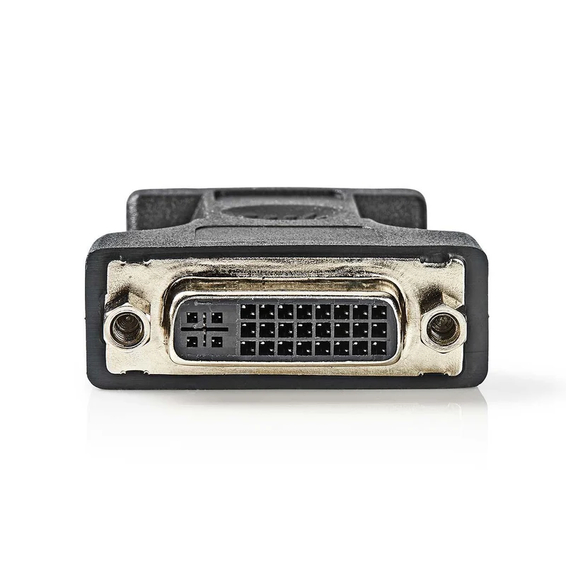 VGA-Adapter VGA Male - DVI-I 24+5-Pins Female - Vernikkeld