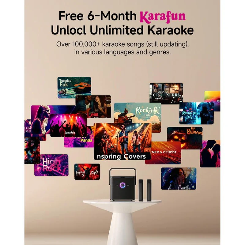 Haut-parleur / Système Karoké Portable. Ikarao Shell S3