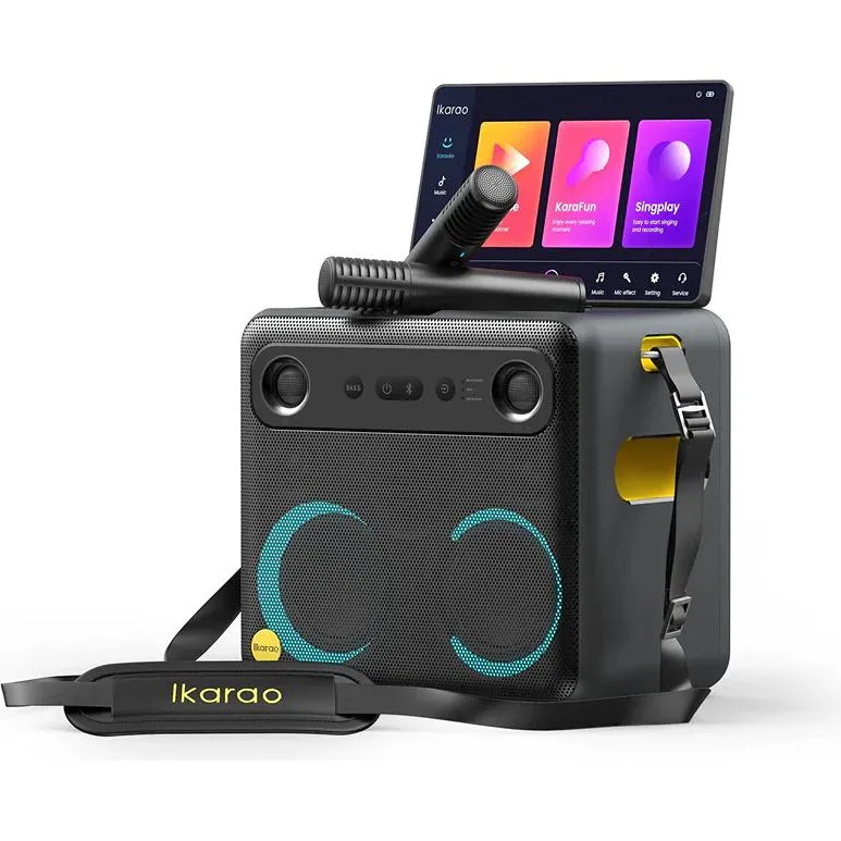 Haut-parleur / Système Karoké Portable. Ikarao Break X2
