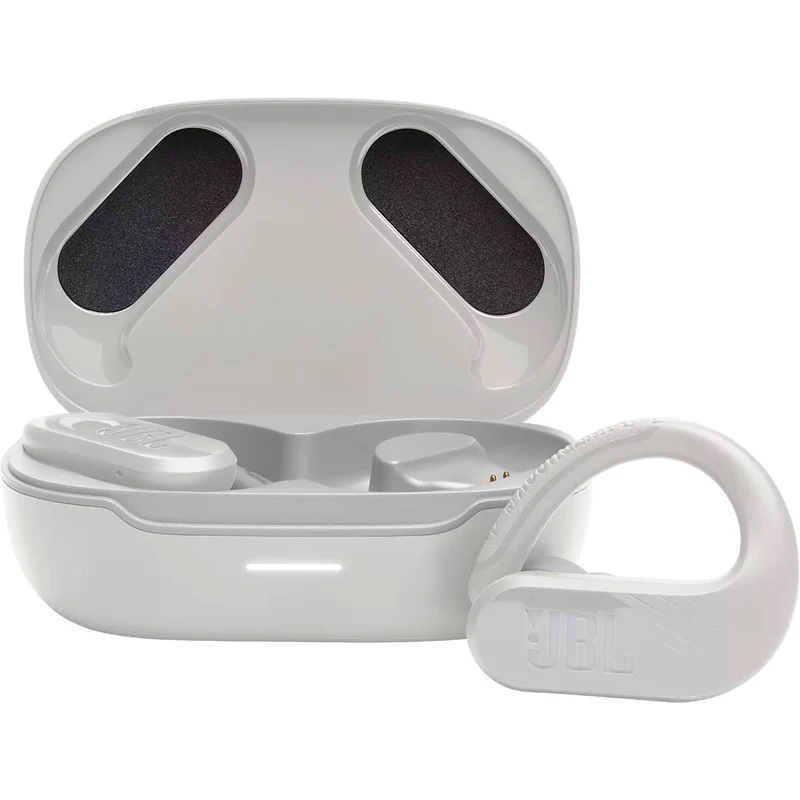 Écouteurs de sport intra-auriculaires sans fil, JBL Endurance Peak III - Blanc