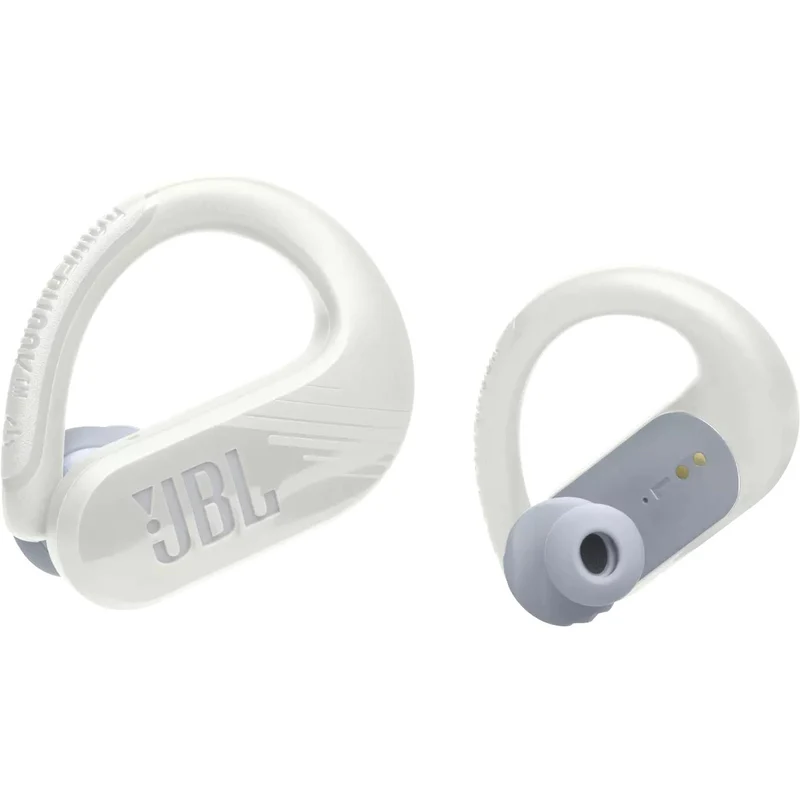 Écouteurs de sport intra-auriculaires sans fil, JBL Endurance Peak III - Blanc