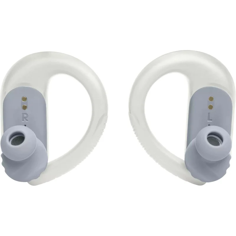 Écouteurs de sport intra-auriculaires sans fil, JBL Endurance Peak III - Blanc
