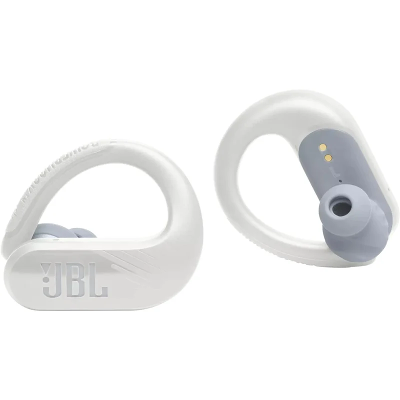 Écouteurs de sport intra-auriculaires sans fil, JBL Endurance Peak III - Blanc