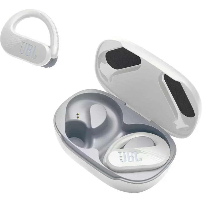 Écouteurs de sport intra-auriculaires sans fil, JBL Endurance Peak III - Blanc