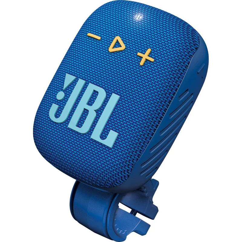 Enceinte Support de Guidon Bluetooth étanche à l'eau, JBL WIND3S - Bleu