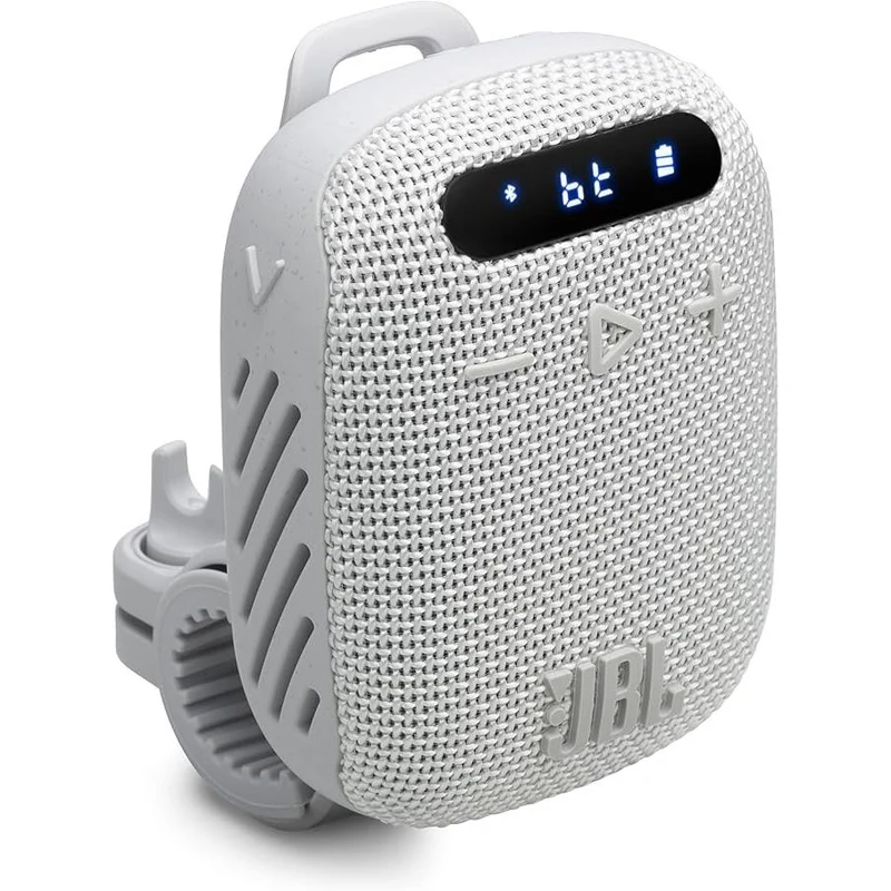 Enceinte Support de Guidon FM Bluetooth étanche à l'eau, JBLWIND3 - Gris