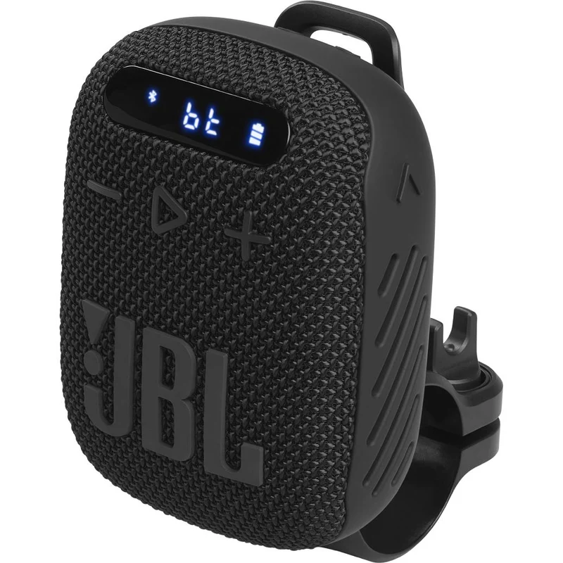 Enceinte Support de Guidon FM Bluetooth étanche à l'eau, JBL WIND3 - Noir