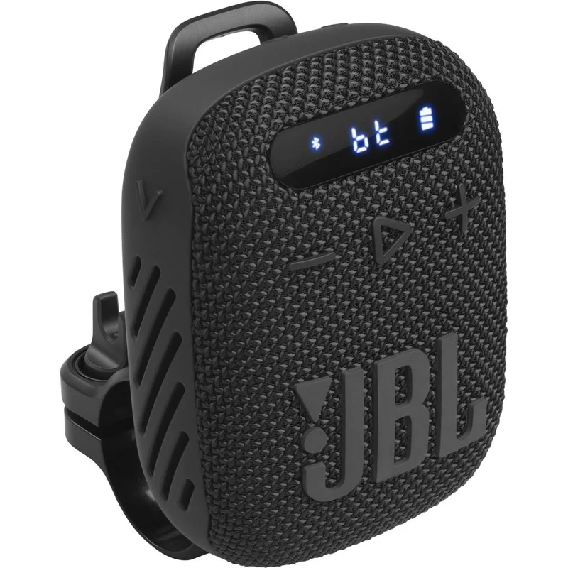 Enceinte Support de Guidon FM Bluetooth étanche à l'eau, JBL WIND3 - Noir