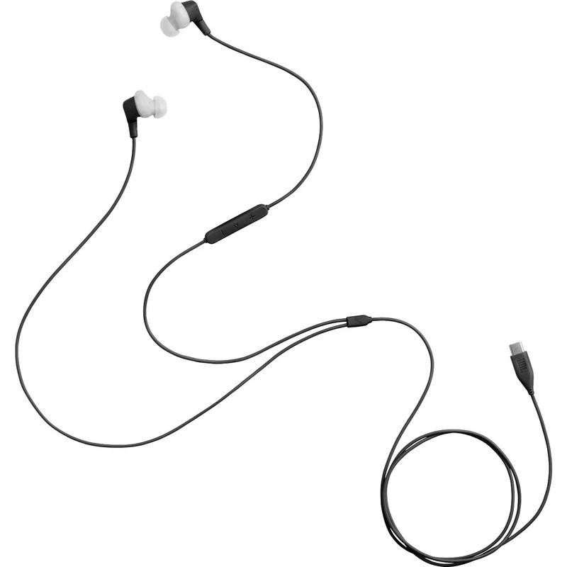 Écouteurs de sport intra-auriculaires,USB-C, JBL Endurance RUN3C - Noir