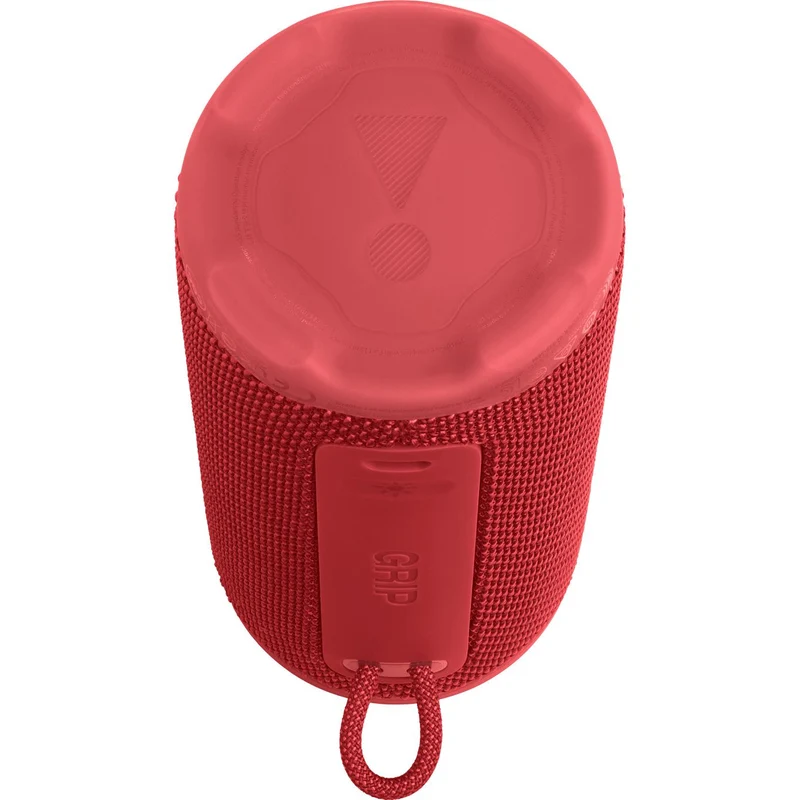 Enceinte portable sans fil Bluetooth étanche à l'eau, GRIP - Rouge