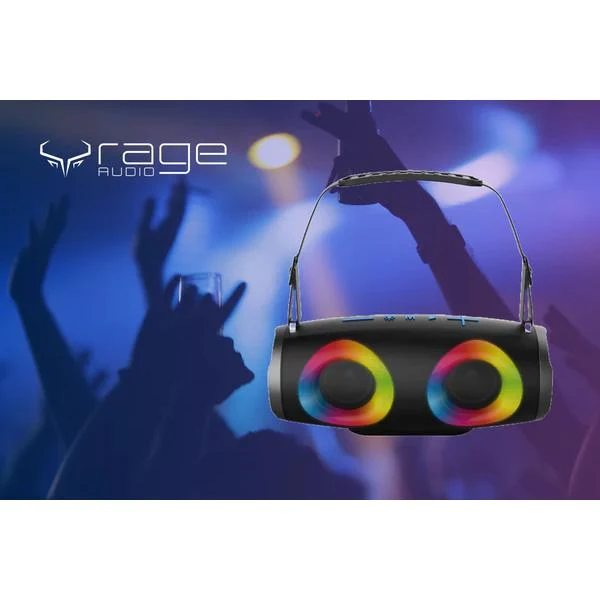 Enceinte portable sans fil Bluetooth, RAGE BTS3873